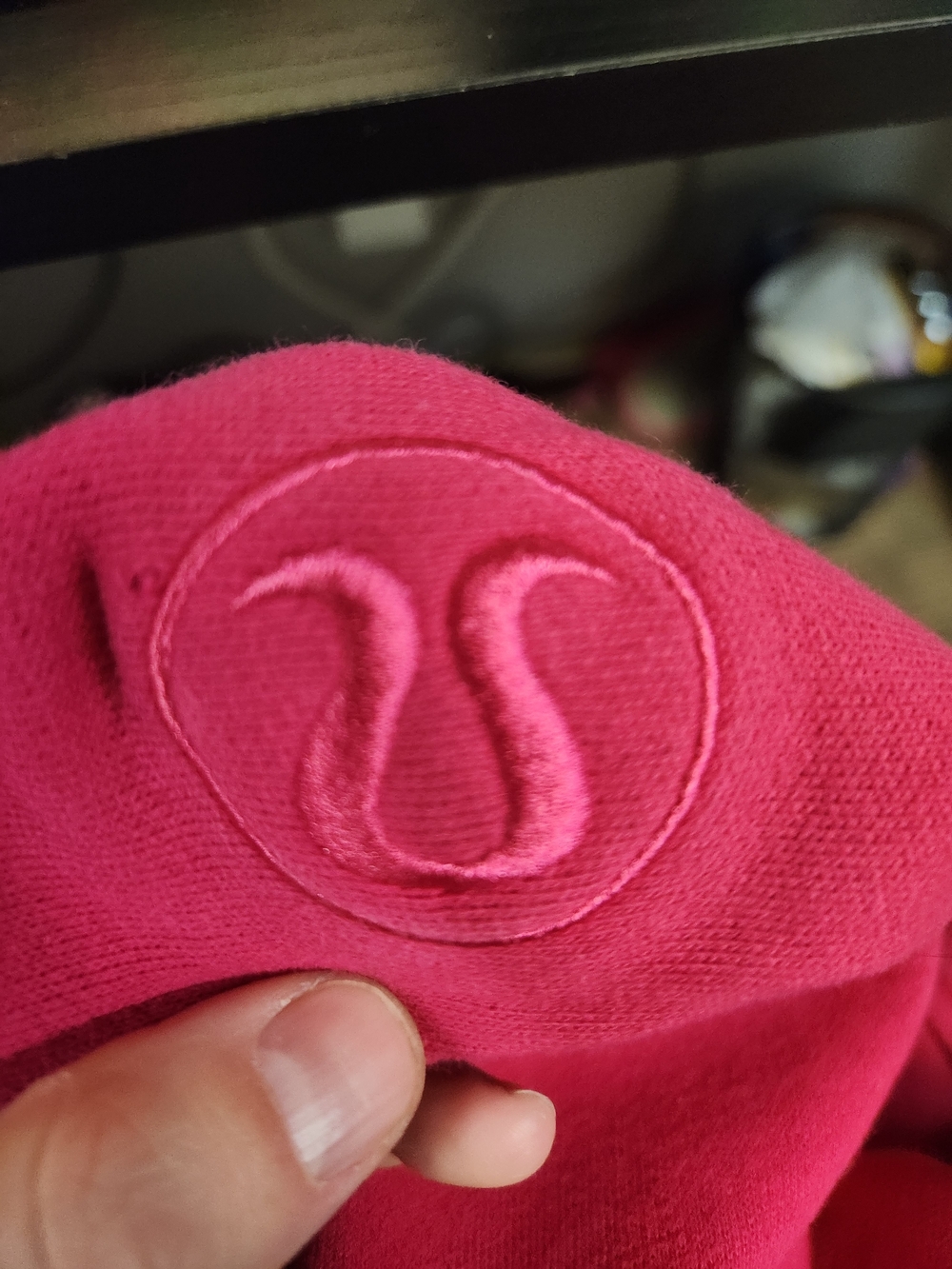 lululemon athletica Women's Scoop Neck Zip Sweater - Hot Pink - Picture 8 of 8